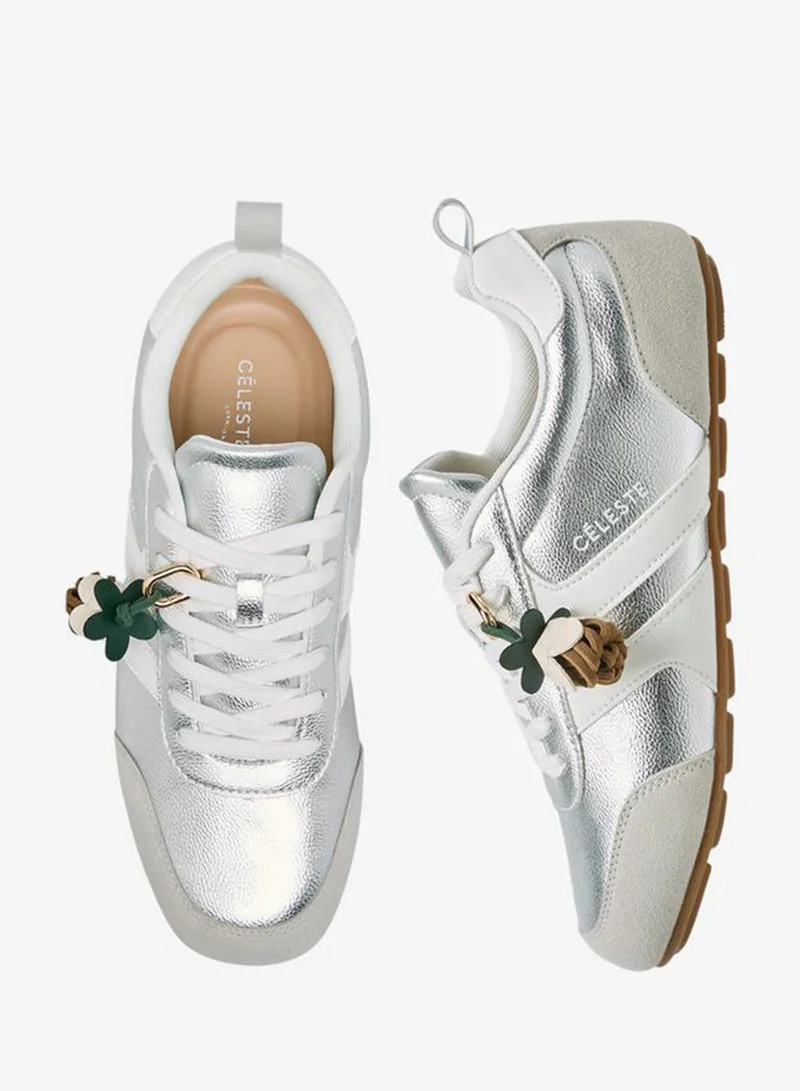 Celeste Women Lace-Up Ankle Sneakers